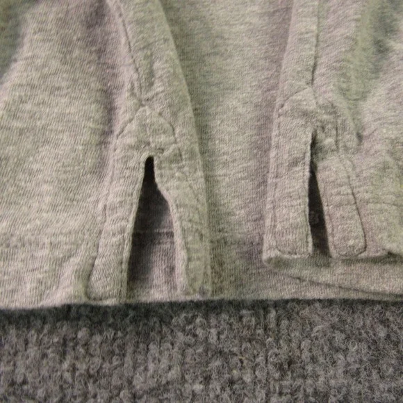 Flint and Tinder Polo Shirt Mens Large Gray Organic Cotton Hemp Short Sleeve - Picture 8 of 12